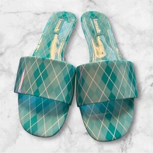 Larroude Ivy women’s sandals sz 7 NWOT made in Brazil